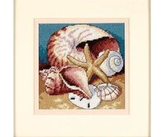DIMENSIONS Groves Of Thame Shell Collage D07219