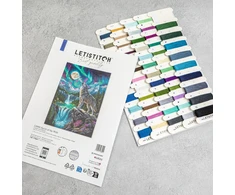 Letistitch Siuvinėjimo kryželiu rinkinys "Laukinės dvasios" 23 x 32 cm SLETIL9995