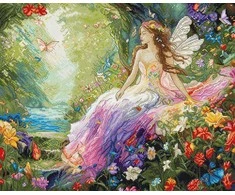 Letistitch Kryželiu siūlų rinkinys "Užburiantis pavasaris" 40x32 cm SLETIL9932