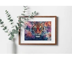 Letistitch Kryželių siuvinėjimo rinkinys "Laukinės akys" 38 x 27 cm SLETIL9957