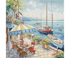Letistitch Kryželiu siuvinėjimo rinkinys "Jūros peizažas" 26x26 cm SLETIL9927