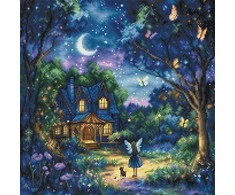 Letistitch Kryželių siuvinėjimo rinkinys „Luna's Garden“ 27x27cm SLETIL9942