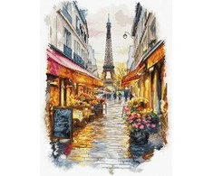 Letistitch Kryželiu siuvinėjimo rinkinys "Paris" 23x31 cm SLETIL9929