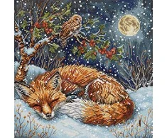 Letistitch Kryželiu siuvinėjimo rinkinys "Frosted Dreams" 26x26cm SLETIL9938
