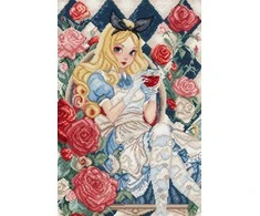 Letistitch Siuvinėjimo kryželiu rinkinys "Žvilgsnis į Stebuklų šalį" 23 x 34 cm SLETIL9960