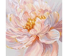 Letistitch Kryželiu siuvinėjimo rinkinys "Floral Grace" 32x32cm SLETIL9956