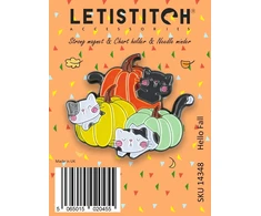 Letistitch Magnetinis adatų laikiklis siuvinėjimui „Hello Fall“, 40 x 33 mm