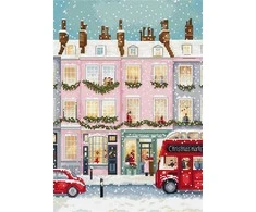 Letistitch Ristinukė "Londono žiema" 19x27 cm SLETIL9983