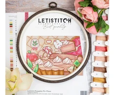 Letistitch Siuvinėjimo kryželiu rinkinys "Moliūgų pyrago gaudynės" 32x22 cm LI10-013