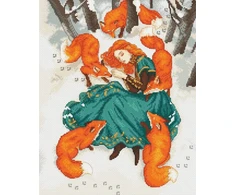 Letistitch Siuvinėjimo kryželiu rinkinys "Liepsna" 23x29 cm LI63-00
