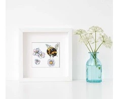 Letistitch Kryželiu siuvinėjimo rinkinys "Furry Bumblebee" 16x14cm SLETIL8820