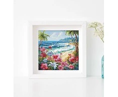 Letistitch Siuvinėjimo kryželiu rinkinys "Paradise" 21x21cm SLETIL8099