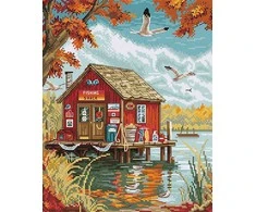 Letistitch Kryželiu siuvinėjimo rinkinys Ankstyvas ruduo 21x26cm SLETIL8220