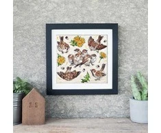 Letistitch Kryželiu siuvinėjimo rinkinys "Žvirbliai" 23x22cm SLETIL8803