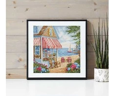 Letistitch Kryželiu siuvinėjimo rinkinys „Saulėta diena“ 26x26cm SLETIL9924