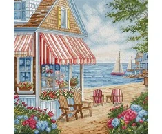 Letistitch Kryželiu siuvinėjimo rinkinys „Saulėta diena“ 26x26cm SLETIL9924
