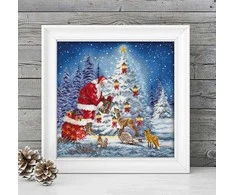 Letistitch Kryželiu siuvinėjimo rinkinys Santa 29x29cm SLETIL8200