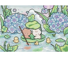 Letistitch Siuvinėjimo rinkinys "Lietinga diena" 32x22 cm LI10-011