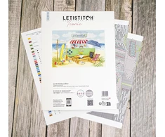 Letistitch Ristinukų rinkinys "Strandbar" 25x18 cm LI66-00