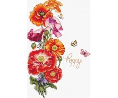 LetiStitch luca S Poppy 35x22 cm SLETIL8075
