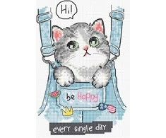 LetiStitch luca S Būk laimingas! SLETIL8042