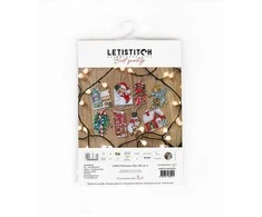 LetiStitch luca S Kalėdinių žaislų rinkinys Nr. 2 SLETIL8002