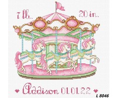 LetiStitch luca S Baby Karuselė SLETIL8046