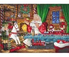 LetiStitch luca S Pasiruošimas Kalėdoms 42x30 cm SLETIL8074