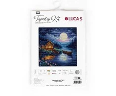 luca S Petit Point Kit Pavasario naktis 15x15cm SG701