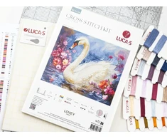 luca S Kryželiu siuvinėjimo rinkinys Lovey 35x29 cm SBU5110