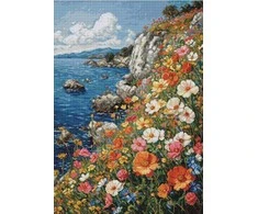 luca S Kryželiu siuvinėjimo rinkinys „Vasaros aromatas“ 27x38cm SBU5054