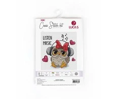 luca S Kryželių siuvinėjimo rinkinys Listen Music SB1402