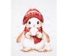 luca S Kryželiu siuvinėjimo rinkinys "Snow Magic" 16x19cm SB1418