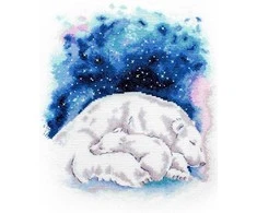 LetiStitch luca S Siuvinėtas kryželiu rinkinys „Mama's Love“ 21x24cm SLETIL8816