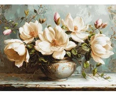 luca S Kryželio siuvinėjimo rinkinys "Paslaptingosios magnolijos" 26,5x20cm SG707