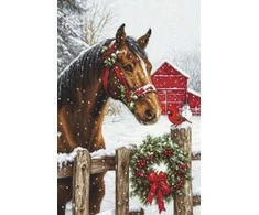 luca S Kryželiu siuvinėjimo rinkinys "Holiday Magic" 29x43cm SB710