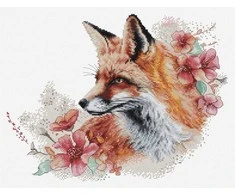 luca S Siuvinėjimo kryželiu rinkinys "The Sly Fox" 30 x 22 cm SBM3020