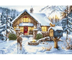 luca S Petit Point rinkinys "Saying Hello" 33 x 22 cm SG733
