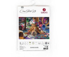 luca S Skaičiuojamas kryželiu siuvinėjimo rinkinys "Picasso's Colors" 40 x 29 cm SB2421