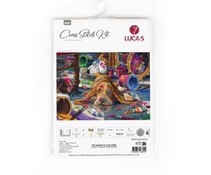 luca S Skaičiuojamas kryželiu siuvinėjimo rinkinys "Picasso's Colors" 40 x 29 cm SB2421