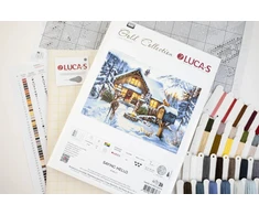 luca S Siuvinėjimo rinkinys "Sveikinasi" 52 x 35 cm SB733