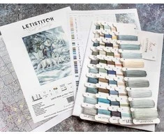 LetiStitch luca S Walk as One 31x41 cm SLETIL8070