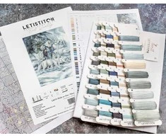 LetiStitch luca S Walk as One 31x41 cm SLETIL8070