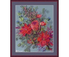 Merejka Kryželių siuvinėjimo rinkinys "Kalėdinis susitarimas" 30х42 cm SK272