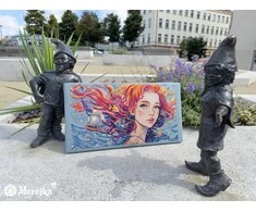 Merejka Kryželiu siuvinėjimo rinkinys "Vanduo" 36,5x20 cm SK275