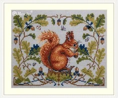 Siuvinejimo rinkinys - Merejka Squirrel SK146B