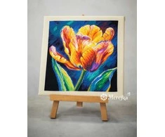 Merejka Ristinukud "Pavasara mošė. Vibrance" 27 x 27 cm SK299