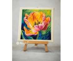 Merejka Siuvinėjimo kryželiu rinkinys "Pavasario prabudimas. Švytėjimas" 27 x 27 cm SK300