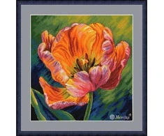 Merejka Siuvinėjimo kryželiu rinkinys "Pavasario prabudimas. Švytėjimas" 27 x 27 cm SK300