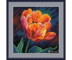 Merejka Siuvinėjimo kryželiu rinkinys "Pavasario pabudimas. Gaivumas" 27 x 27 cm SK302